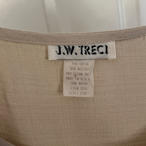 Vintage Black, Tan Tribal Patterned Jacket, Sleeveless Midi Dress Set - Picture 7 of 9